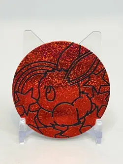 Flareon Prismatic Evolutions Mini Tin, Art card, and Coin Only - Image 5