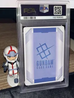 PSA 10 Gundam Heavyarms C+ Rare Holo TCG Bandai Newtype Rising Card Game - Image 2