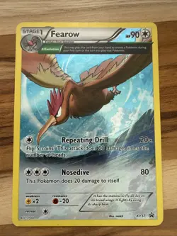 Pokemon 2015 XY Promos Fearow Holo Card #XY57 - Image 1