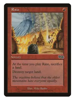 Raze MTG Urza's Saga Common LP Lightly Played Single Card - Image 1