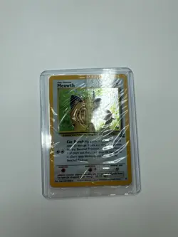Meowth #10 Black Star Promo Pokemon TCG Card STILL SEALED Rare - Image 4