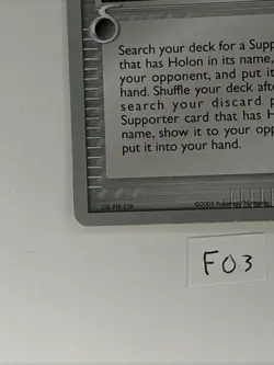 Pokemon 2007 World Championships Holon Transceiver 98/113 Card Tom Roos - Image 2