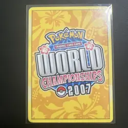 Holon Mentor 75/101 Pokemon Card TCG World Championships 2007 Tom Roos - Image 2