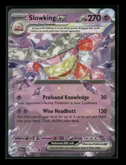 Slowking ex 086/193 Paldea Evolved DOUBLE RARE Holo Pokemon Card NM - Image 1