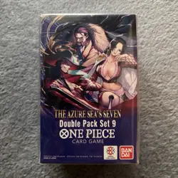 Bandai One Piece Card Game Azure Sea's Seven Double Pack Set 9 Box - Image 1