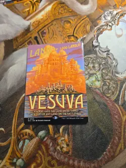 Vesuva MTG Secret Lair Encyclopedia - NM - - Image 1