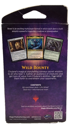 Magic the Gathering: Throne of Eldraine Brawl Deck Wild Bounty Sealed - Image 4