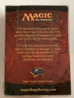 Magic The Gathering Champions of Kamigawa Tournament Starter Deck - New - Image 2