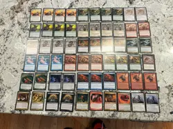 Mtg Sliver Lot x60 Magic The Gathering Slivers Sinew Gemhide Necrotic Sliver LP - Image 1
