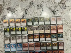 Mtg Sliver Lot x60 Magic The Gathering Slivers Sinew Gemhide Necrotic Sliver LP - Image 3