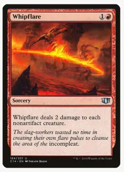 Whipflare | MTG C14 | EDH Modern Artifact Deck Sweeper Board Wipe | LP - Image 1