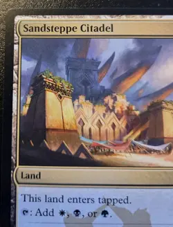 Sandsteppe Citadel 0266 Uncommon Tarkir: Dragonstorm Magic: The Gathering - Image 2