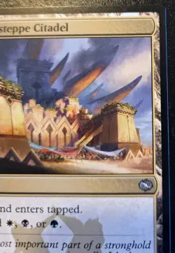 Sandsteppe Citadel 0266 Uncommon Tarkir: Dragonstorm Magic: The Gathering - Image 3