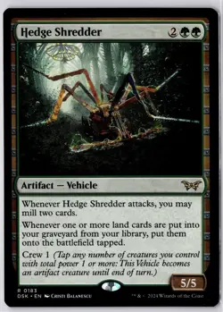 Hedge Shredder Duskmourn: House of Horror Regular NM 0183 - Image 1