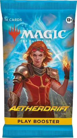 MTG Aetherdrift Play Boosters, 8 Count- Magic The Gathering Booster Packs Sealed - Image 1