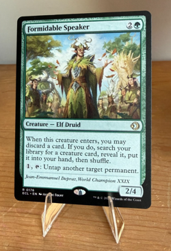 Formidable Speaker - Lorwyn Eclipsed - MtG- NM (Non-Foil) - Image 1