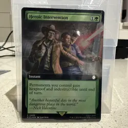 Heroic Intervention (Extended Art) (Surge Foil) Universes Beyond: Fallout Foil - Image 1