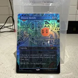 Distant Melody (1464) (Rainbow Foil) Secret Lair Drop Foil - Image 1