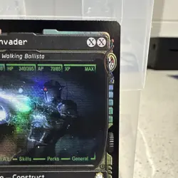 Assaultron Invader - Walking Ballista (Showcase) Universes Beyond: Fallout Foil - Image 3