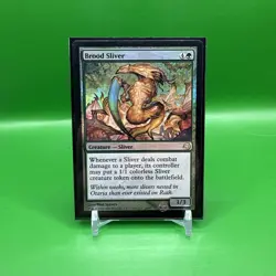MTG *Brood Sliver foil* (LP) Premium Deck Sliver Magic the Gathering Free Ship - Image 1