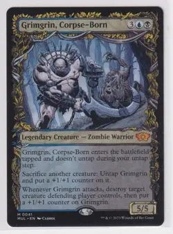 2023 Multiverse Legends Grimgrin, Corpse-Born Masterpiece/Mythic #41 - Image 1