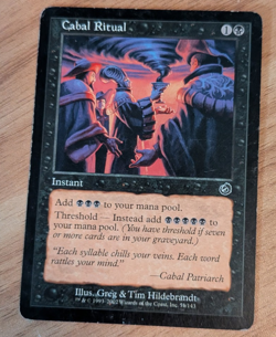 MTG Cabal Ritual Torment Moderately Played - Image 1