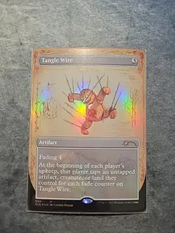 MTG Tangle Wire (Borderless) Secret Lair Drop #694 Foil - Image 1