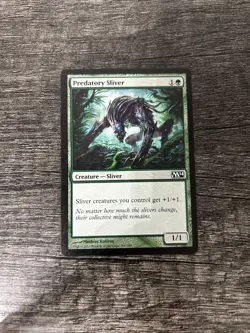 MTG 1x Predatory Sliver x1 LP Magic 2014 (M14) - Image 1