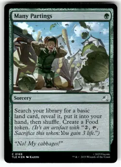 Many Partings C Avatar: The Last Airbender: Eternal-Legal Foil 169 MTG NM - Image 1