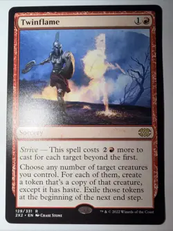 Twinflame #129 (NM) Double Masters 2022 2X2 Magic MTG - Image 1