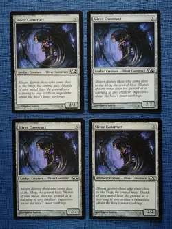 MTG 4x Sliver Construct x4 NM Core Set 2014 M14 Magic Playset - Image 2
