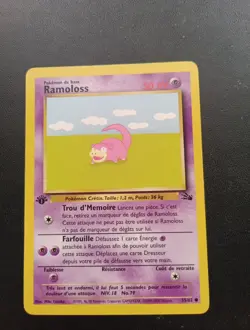 Ramoloss 55/62 Fossile Ed1 Carte Pokemon Fr - Image 1