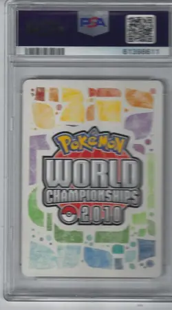 Pokemon Azelf LV.X 2010 World Championships Boltevoir NON Holo Rare #140 PSA 8 - Image 2