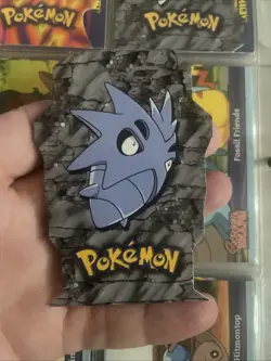MINT! Pokemon Pupitar Die Cut Embossed 17/18 #247 Stage 2 3d - Image 1