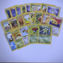 22x WOTC Vintage Pokemon Bundle | Jungle set inc rare 1999 - Image 1