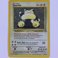 Pokemon Snorlax 11/64 and Pidgeot 8/64 Holo Rare Jungle Set 1999 WOTC MP!!! - Image 2