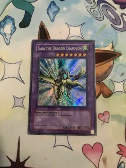 Gaia The Dragon Champion LOB-125 Near Mint Original Print - Image 1