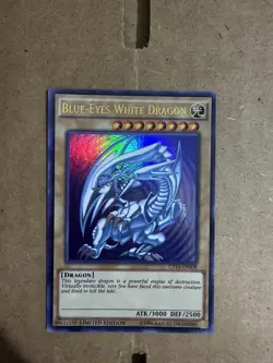 Yu-Gi-Oh TCG Blue-Eyes White Dragon Limited Edition Ultra Rare CT13-EN008 - Image 1