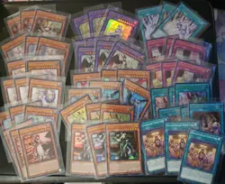 57 Dragonmaid Deck Core YUGIOH NM Lady's Cehrmba Parlor Kitchen Tidying Playsets - Image 1