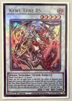 Yugioh! 1x Kewl Tune RS PHRE-EN037 Ultra Rare 1st Ed NM - Image 1