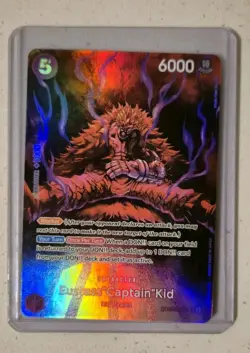 One Piece TCG - Eustass "Captain" Kid -Alt Art SP OP05-074 - Special Rare - Image 3