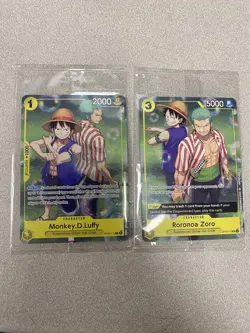 One Piece TCG - Zoro & Luffy (Learn Together Deck Set - Set Sail Event) Sealed! - Image 2