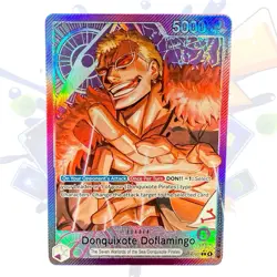 Donquixote Doflamingo - OP14-060 (Alternate Art) One Piece The Azure Sea's Seven - Image 1