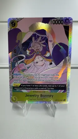 One Piece Jewelry Bonney (108) OP13-108 SR Carrying On His Will Foil English - Image 1