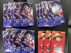 One Piece Sleeved Booster Packs OP 13 & OP 14 - Image 1