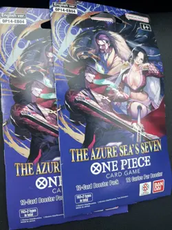 One Piece Sleeved Booster Packs OP 13 & OP 14 - Image 2