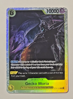 One Piece The Azure Sea's Seven Gecko Moria SR OP14-104 - Image 1