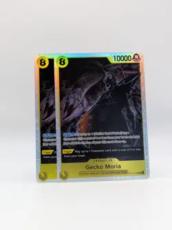 x2 Gecko Moria OP14-104 SR THE AZURE SEA'S SEVEN - Image 1