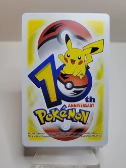 Hariyama Makuhita Pokemon 10th Anniversary Playing Card Poker Set 2006 - Image 2
