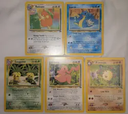 5 Southern Islands Pokemon Cards - Image 1